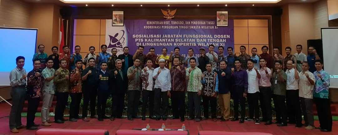 Sosialisasi Jabatan Fungsional Dosen PTS Kalsel-Teng oleh Kopertis Wilayah XI Kalimantan